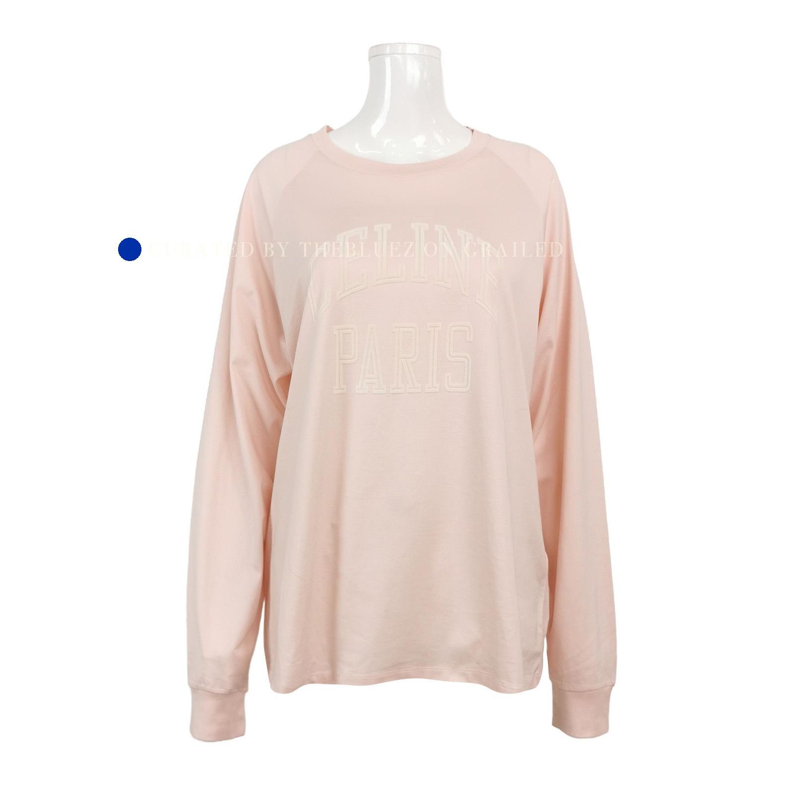 Celine Pink Graphic Tee with Celine Paris Logo Size US XL / EU 56 / 4 - 1 Thumbnail