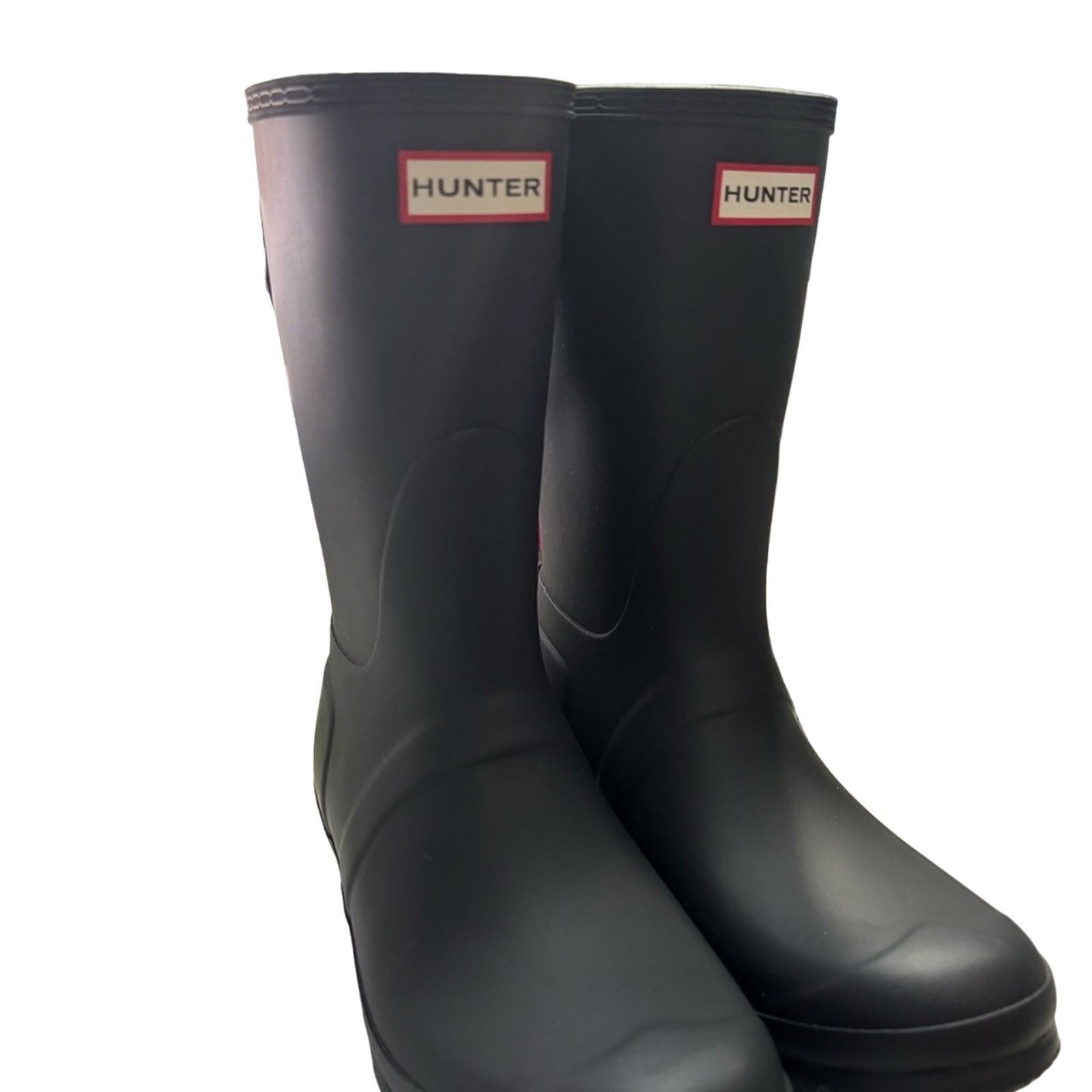 Hunter HUNTER Women's Original Back Adjustable Short Rain Boots Size US 8 / IT 38 - 8 Thumbnail