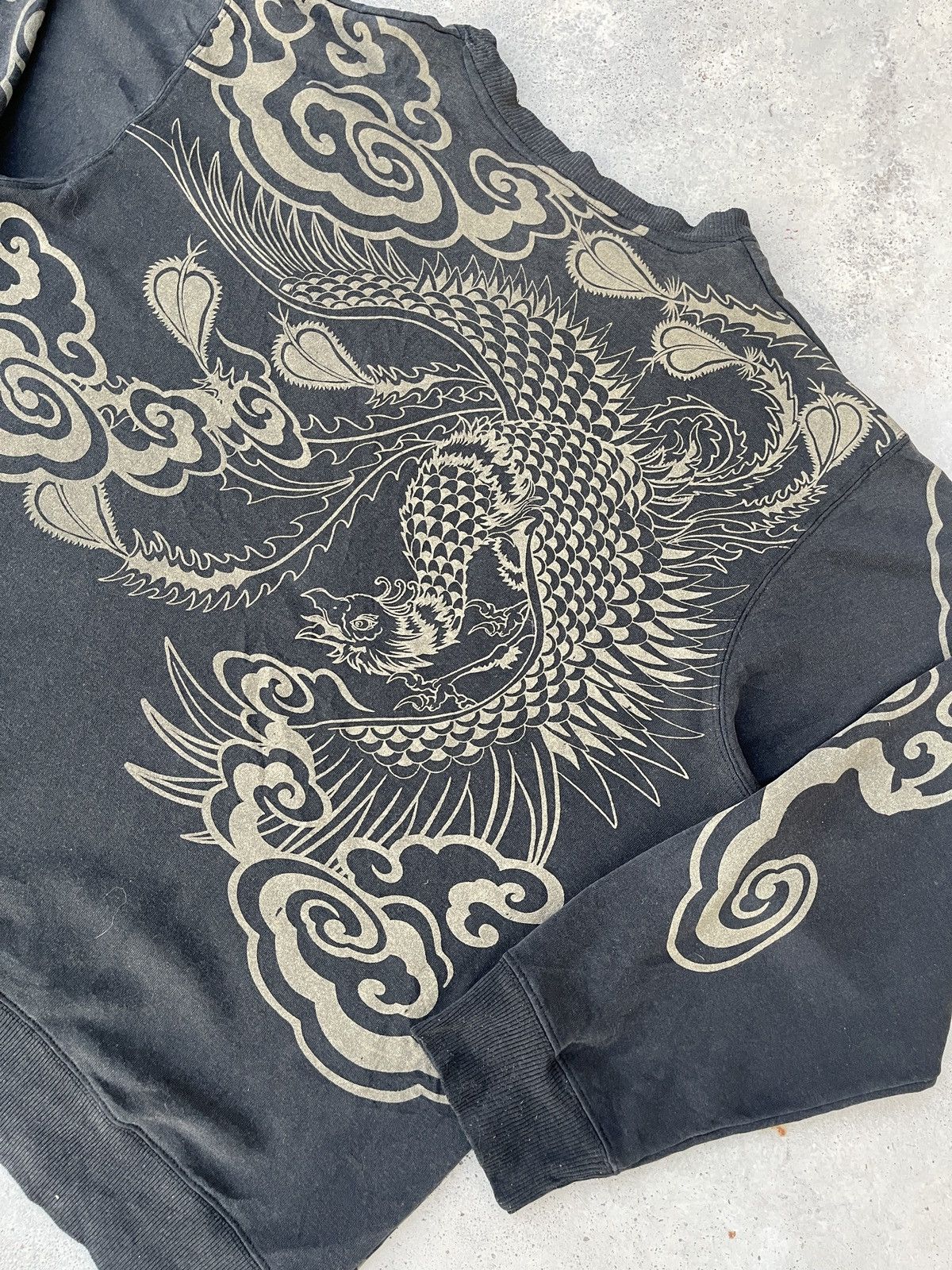 Japanese Brand × Vintage Y2K Japanese Brand Plymouth Dragon Sukajan Sweatshirt Size US L / EU 52-54 / 3 - 5 Thumbnail