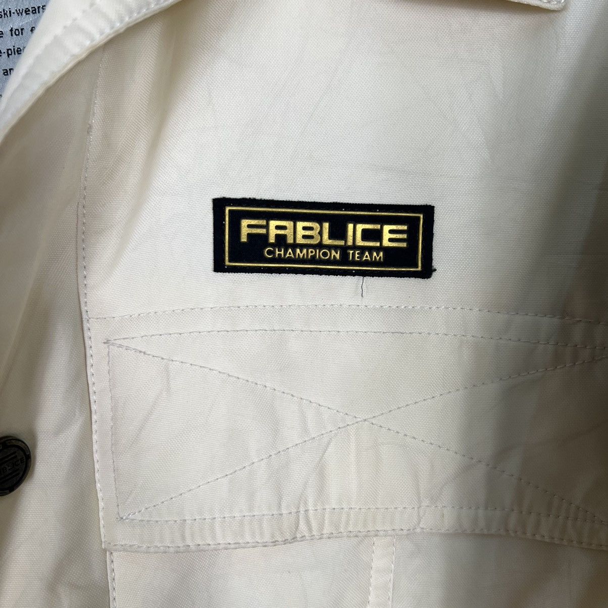 Japanese Brand 🔥 VINTAGE FABLICE SKI ASTRO JACKET Size US S / EU 44-46 / 1 - 14 Thumbnail