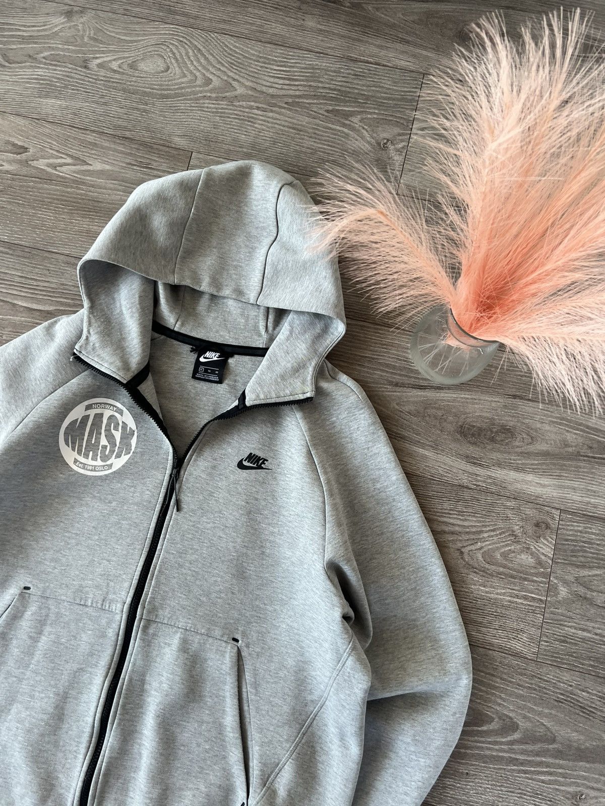 Designer × Nike ‼️Nike Tech Fleece Norway Windrunner Zip Hoodie‼️ Size US XL / EU 56 / 4 - 4 Thumbnail