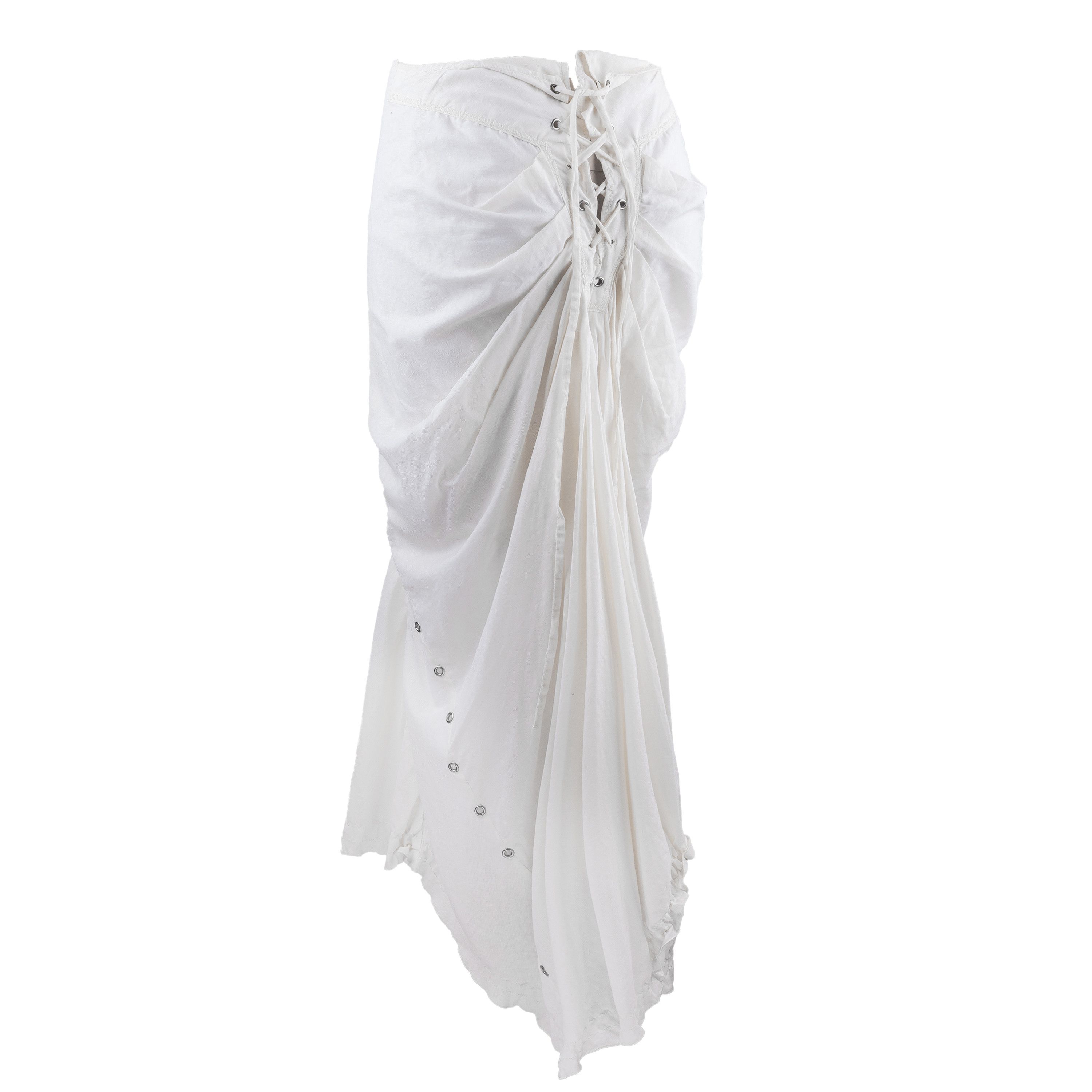 Marithe Francois Girbaud Marithé François Girbaud Corset Medieval Maxi Skirt (
