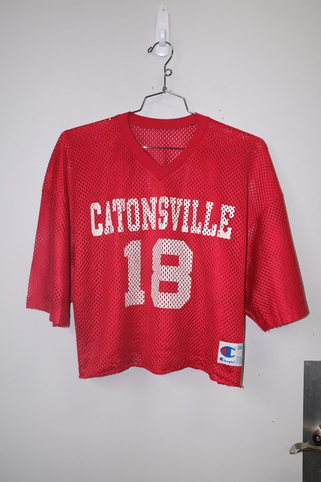 Champion 80's Champion Catonsville CCBC Lacrosse Jersey Size US L / EU 52-54 / 3 - 1 Thumbnail