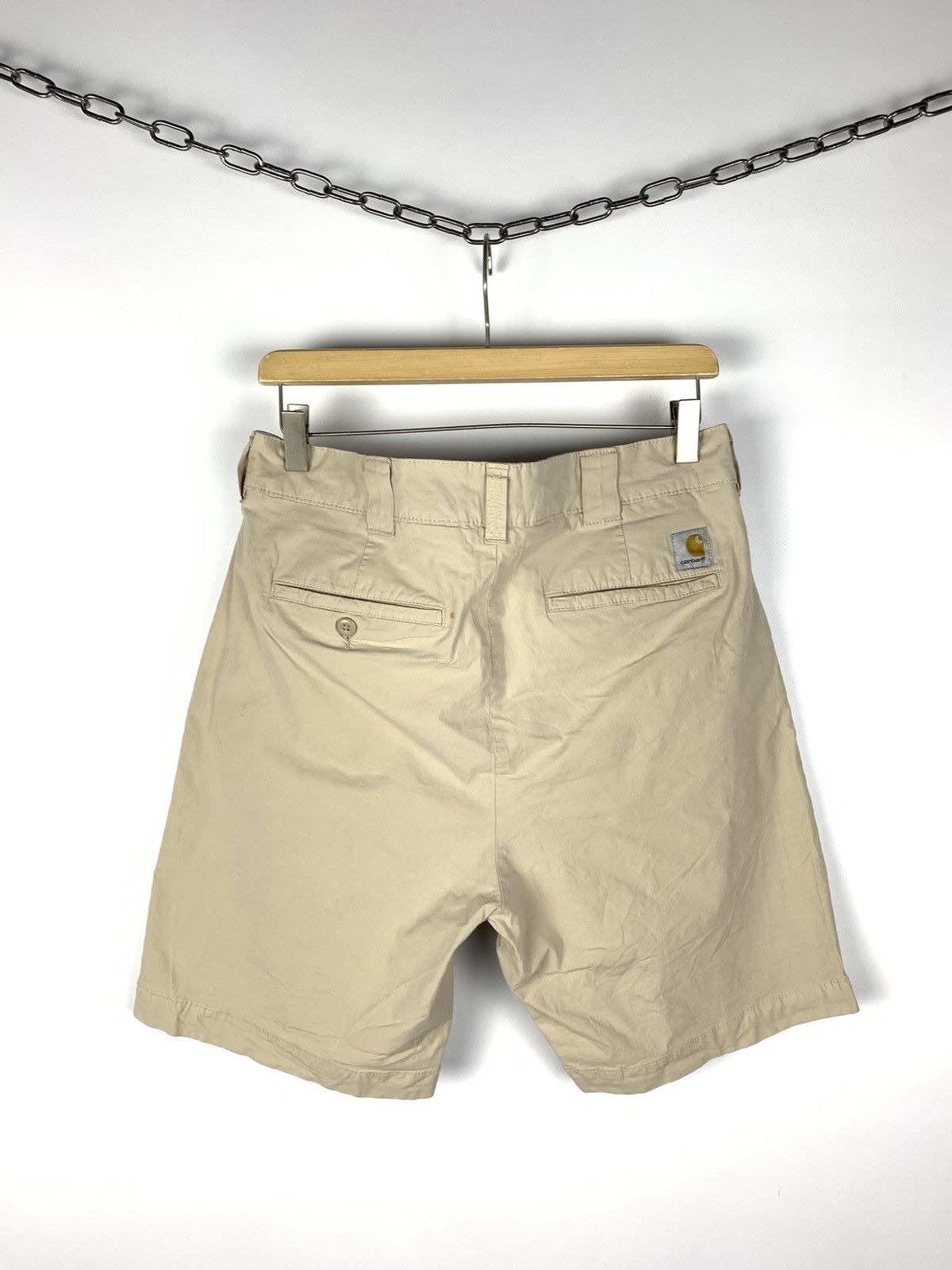Carhartt Carhartt Chino Grand Shorts Men’s Size 32 Beige Size US 32 / EU 48 - 1 Thumbnail