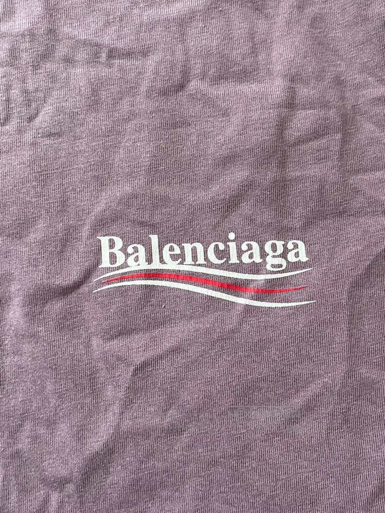 Other Balenciaga Solid Color Letter Round Neck T-Shirt Size US M / EU 48-50 / 2 - 3 Thumbnail