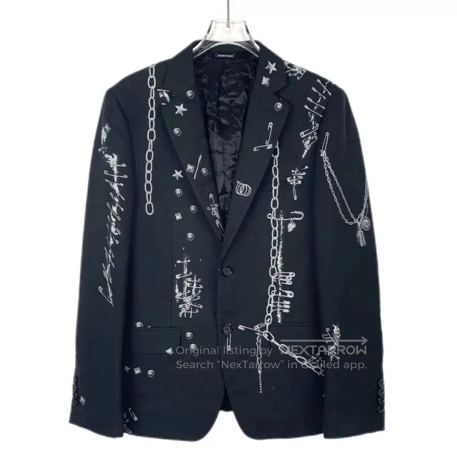 Alexander McQueen Alexander McQueen Wool Blend Blazer. Size US M / EU 48-50 / 2 - 1 Thumbnail