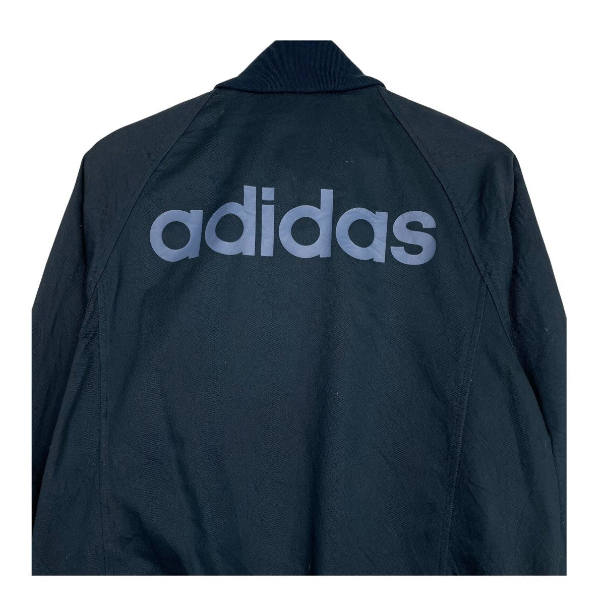Adidas × Other 💥NAVY ADIDAS STRIPED TRACKTOP JACKET Size US L / EU 52-54 / 3 - 7 Thumbnail