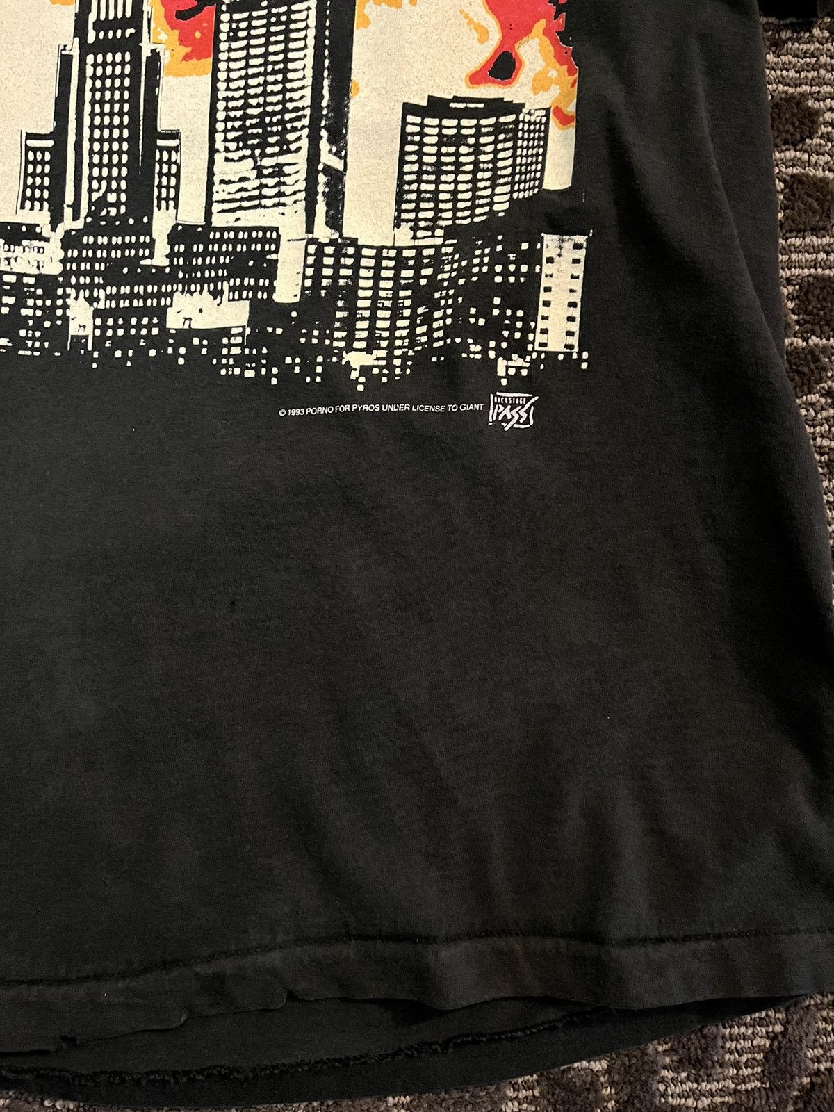Vintage 1993 Porno for Pyros Band Tee Size US XL / EU 56 / 4 - 3 Thumbnail
