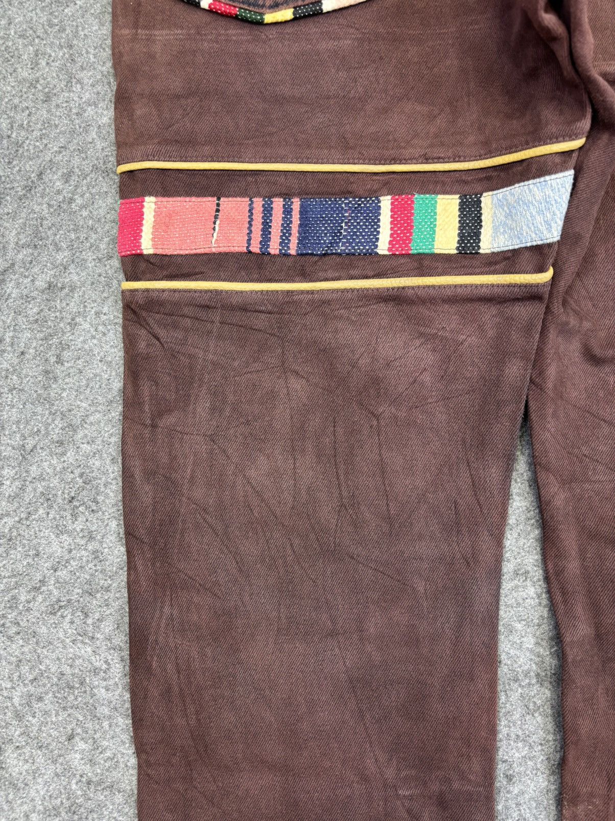 Designer Levis Reconstructed by Kalimera Japan Designer Denim F754 Size US 30 / EU 46 - 15 Thumbnail