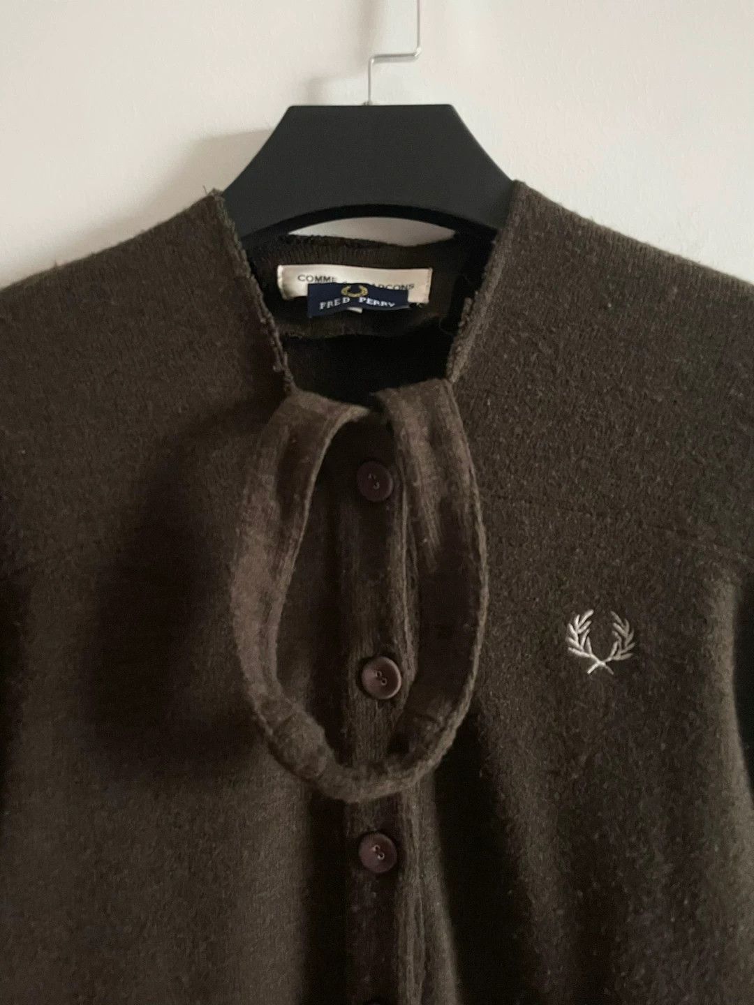 Comme des Garcons Brown Long Sleeve Button-Up Shirt Size US L / EU 52-54 / 3 - 5 Thumbnail