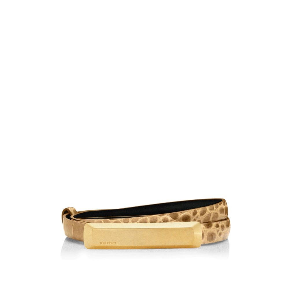 Tom Ford o1loc1c1025 WB265 Size: 75 / Leather Belt in Brown Size ONE SIZE - 1 Thumbnail