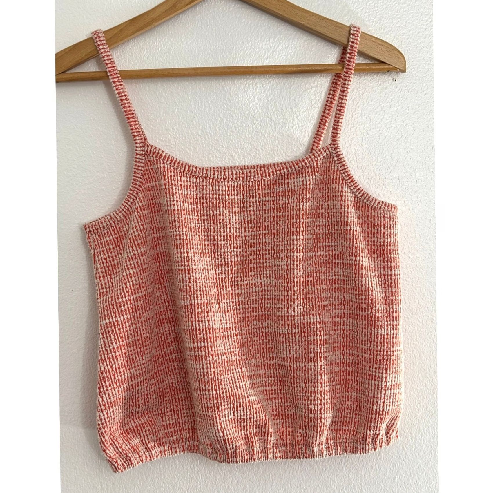 Loft LOFT Knit Tank Top Pink Sleeveless Women Size S TANK KNIT SQUARE NECK SPAGHETTI STRAP casual Spring Summer Size S / US 4 / IT 40 - 2 Thumbnail