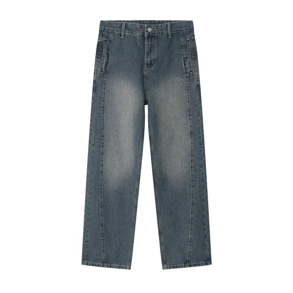 Japanese Brand Retro loose pocket casual jeans Size US 32 / EU 48 - 5 Thumbnail