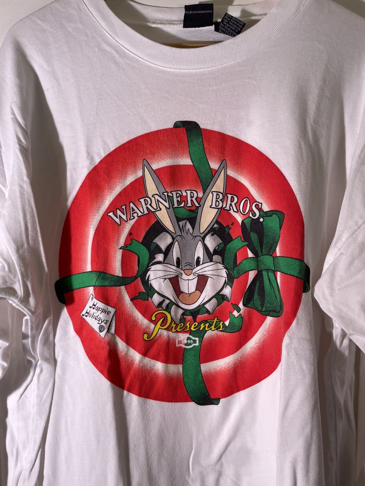 Vintage 90’s VTG Vintage 1996 Bugs Bunny Looney Tunes Retro T Shirt Size US L / EU 52-54 / 3 - 3 Thumbnail