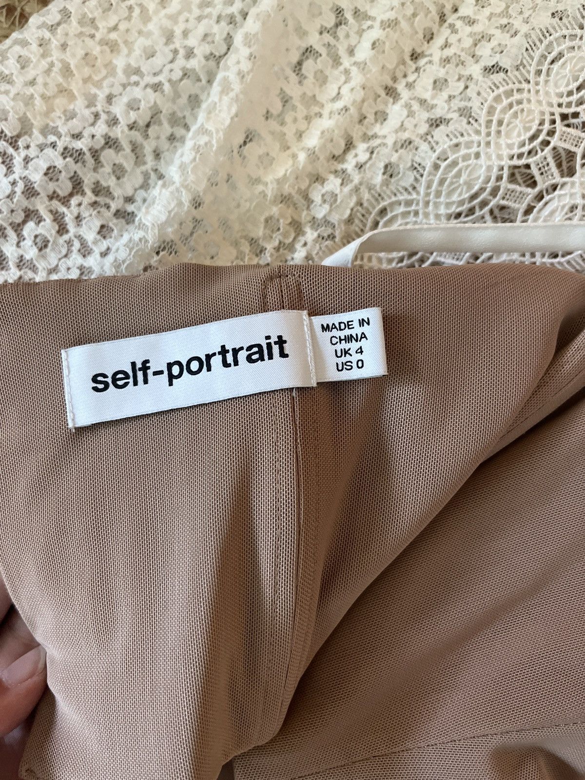 Self-Portrait Sheer Lace Maxi Dress with Corset Bodice Size XS / US 0-2 / IT 36-38 - 5 Thumbnail