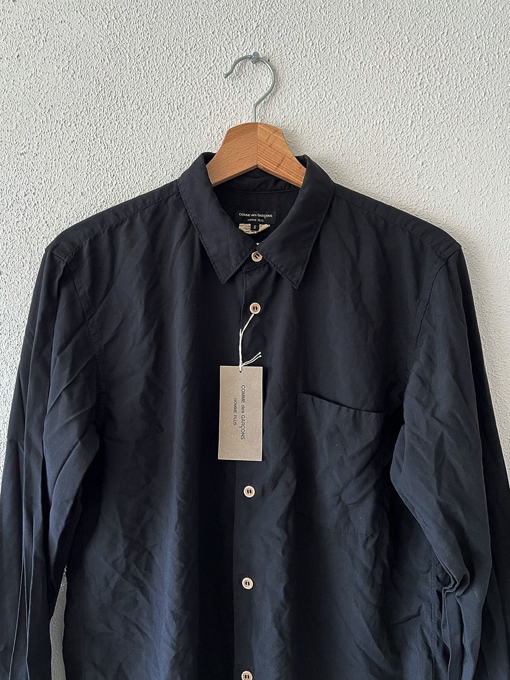 Comme des Garcons FW24 Black Polyester Shirt Size US S / EU 44-46 / 1 - 3 Thumbnail