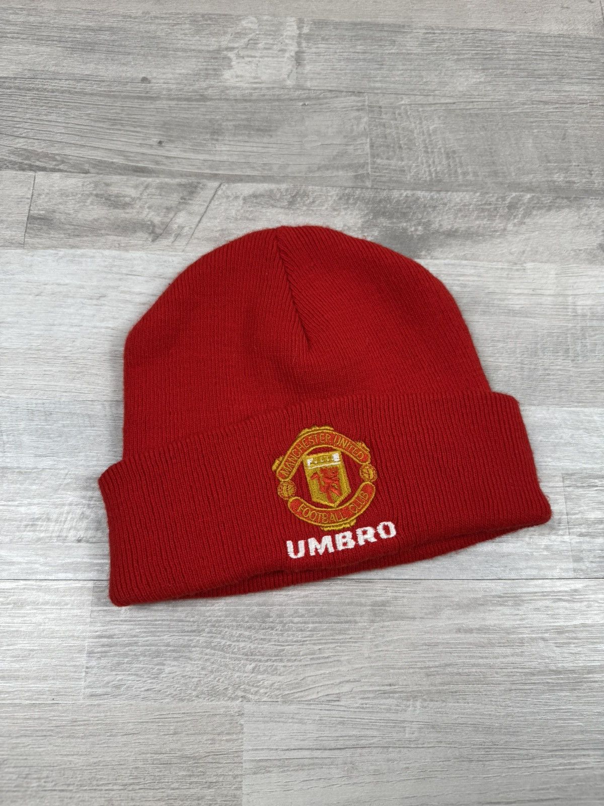 Umbro Vintage 90s Manchester United Umbro Hat Size ONE SIZE - 1 Thumbnail