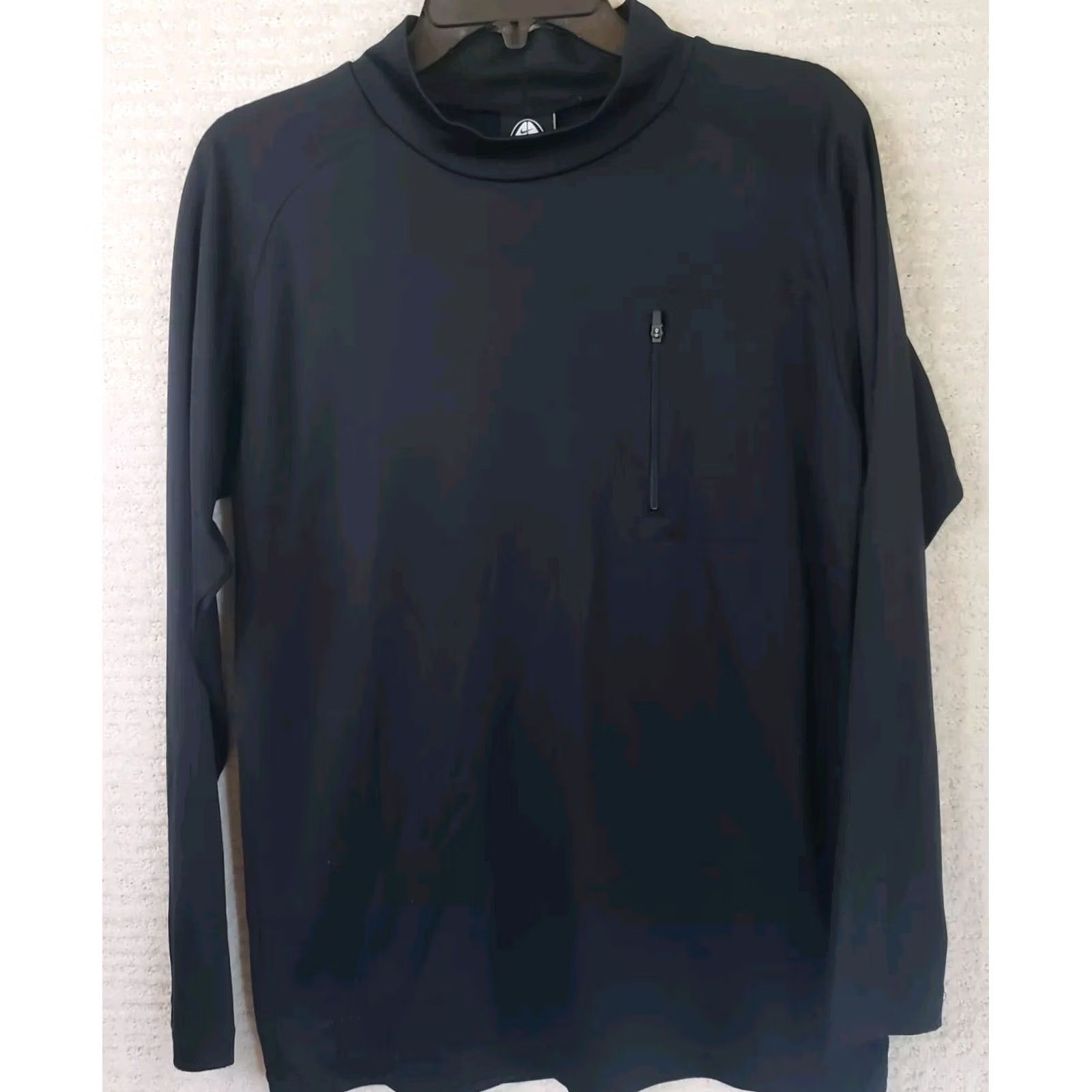 Nike Nike ACG Pullover Shirt Long Sleeve Mock Neck Men S Black Nike ACG Markings Activewear Casual Outdoor 90s Style Mens S Size US S / EU 44-46 / 1 - 2 Thumbnail