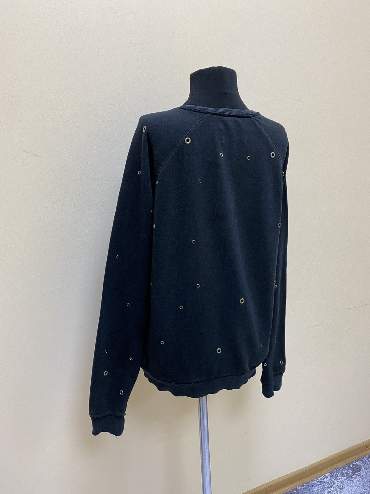 Zadig & Voltaire Zadig Voltaire Womens Black Designer Long Sleeve Sweatshirt Size M / US 6-8 / IT 42-44 - 7 Thumbnail