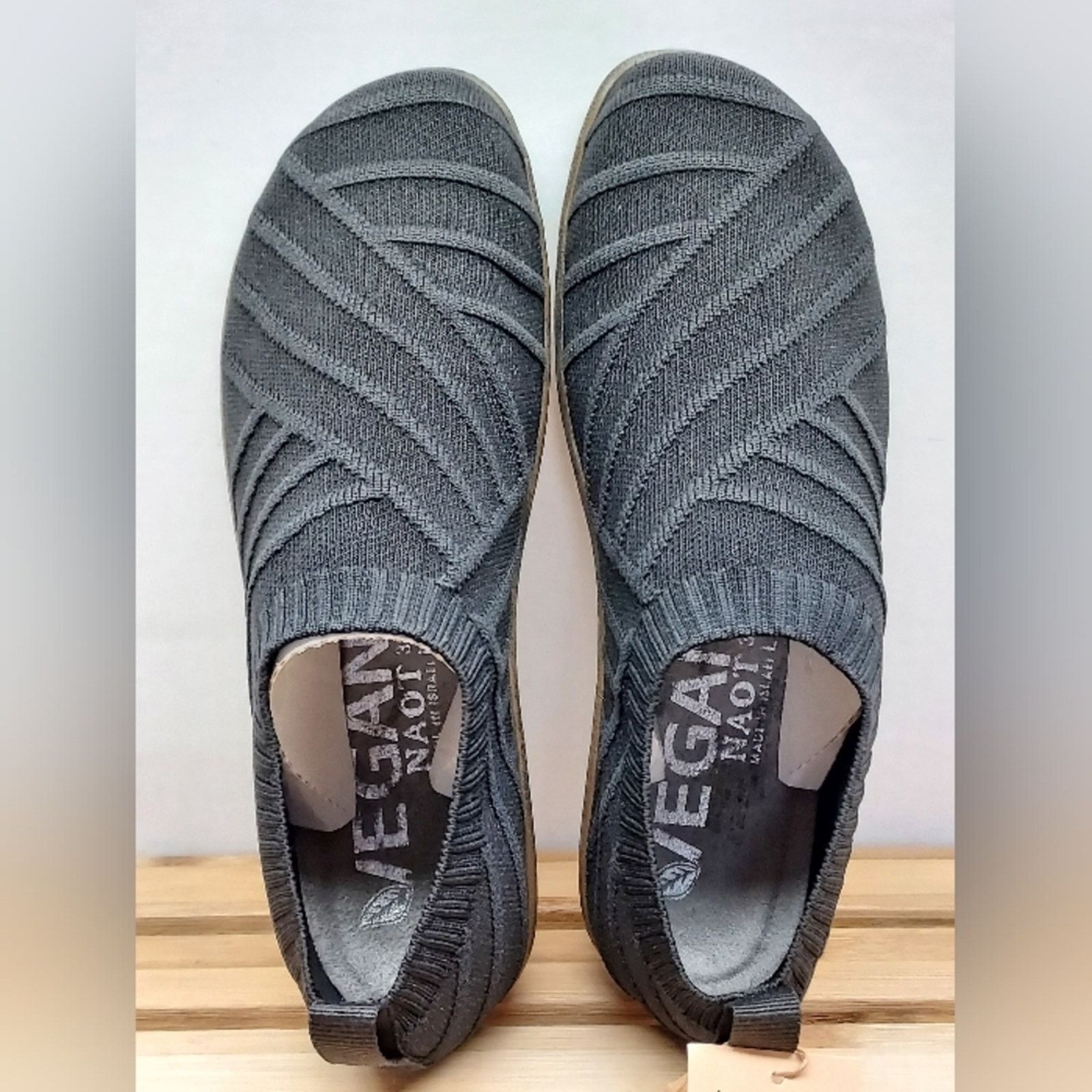 Other NAOT Womens Black Knit Okahu Vegan Slip On Shoes Size 8 (38) Size US 8 / IT 38 - 8 Thumbnail
