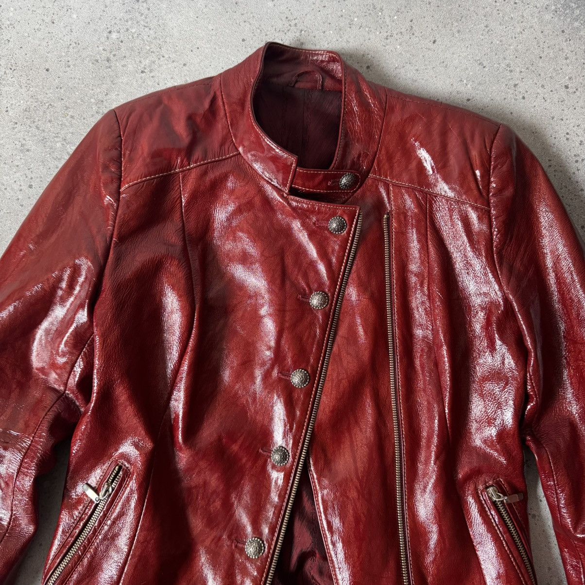 Hysteric Glamour Amazing Vintage Y2K Red Leather Jacket Size S / US 4 / IT 40 - 5 Thumbnail