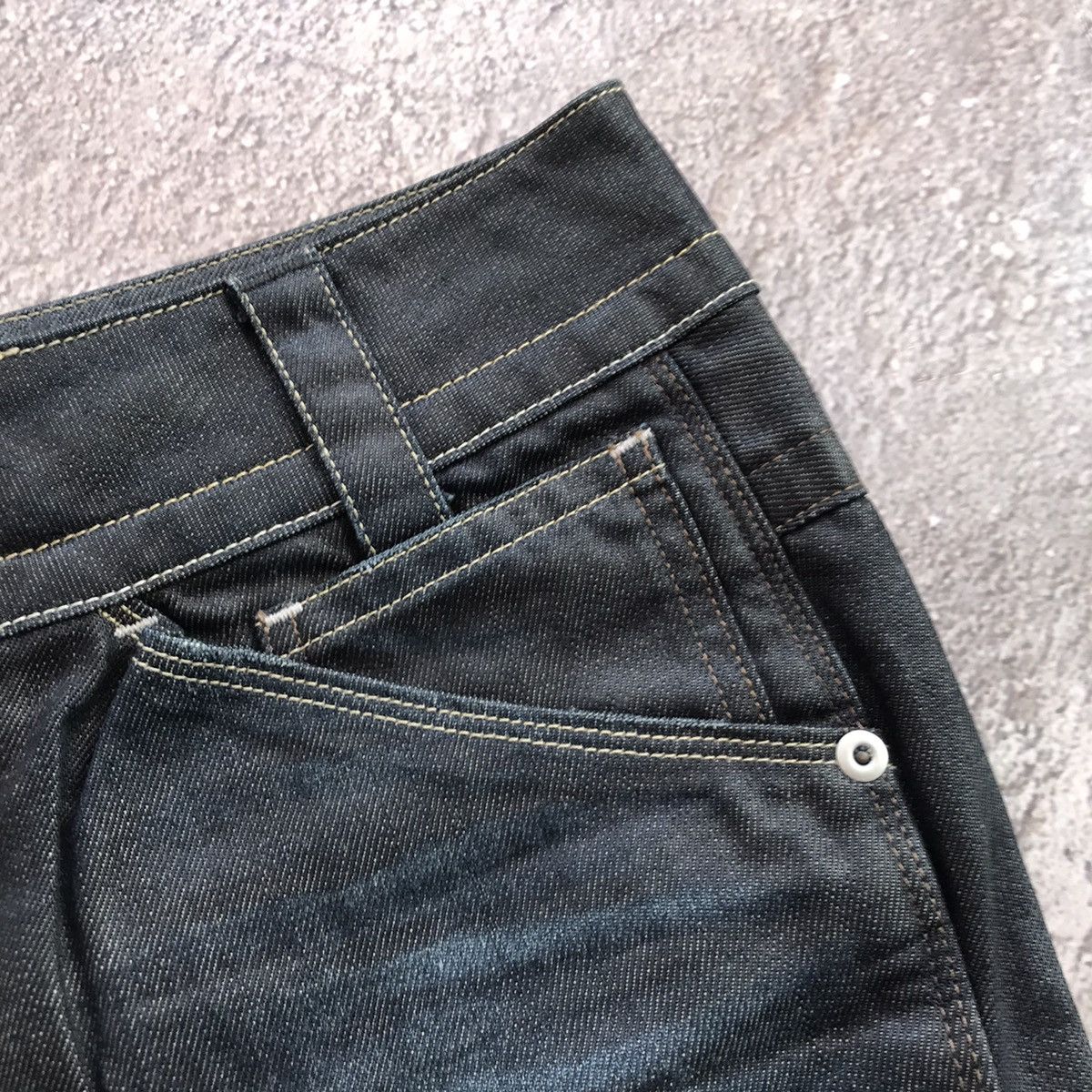 Vintage Vintage Y2K G-Star Mini Skirt Washed Black Streetwear 28 Size 28" / US 6 / IT 42 - 5 Thumbnail