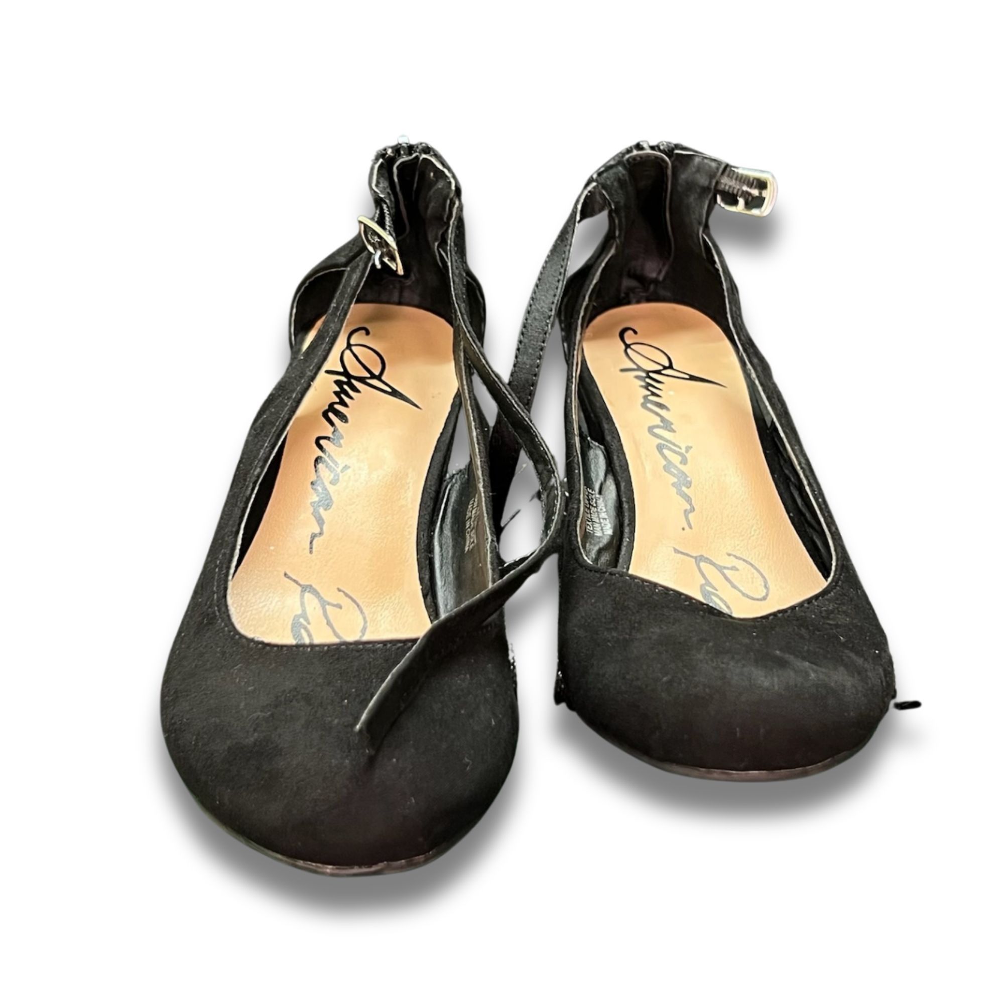 American Rag American Rag Miley Black Suede Closed-Toe Wedge Pumps With A Size US 8 / IT 38 - 2 Thumbnail
