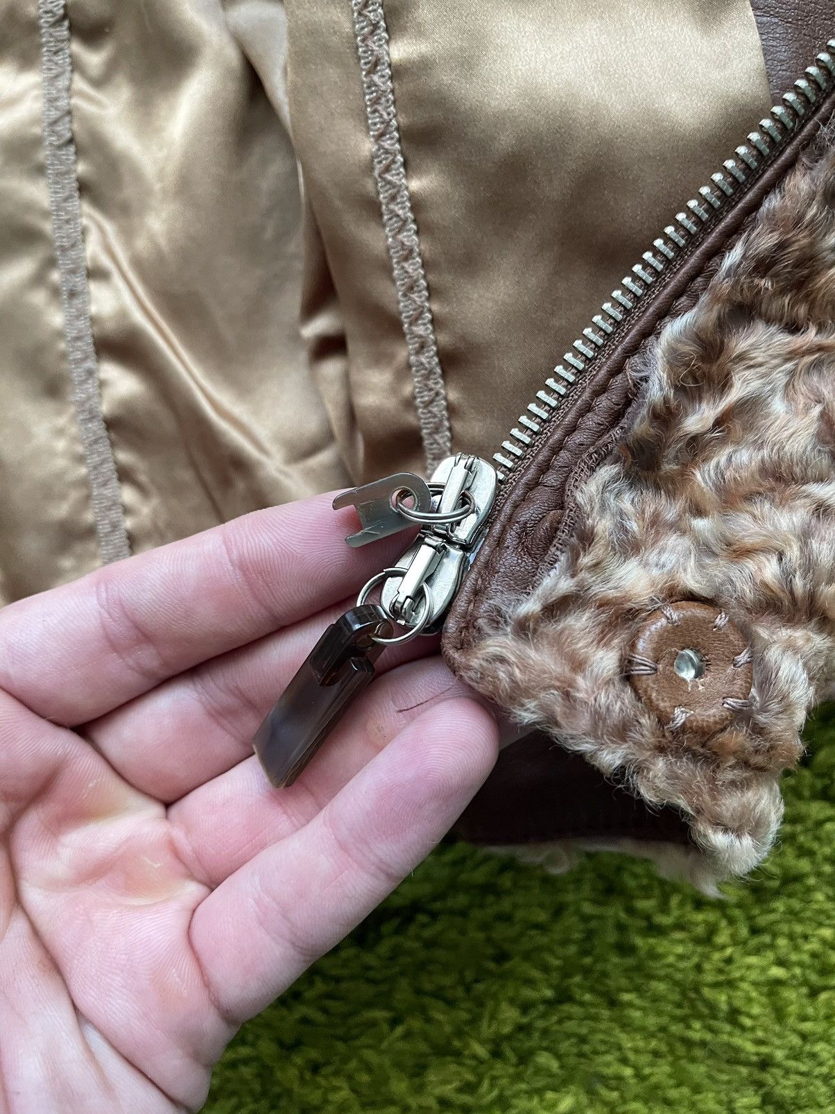 Valentino Valentino Boutique Persian lamb karakul real fur jacket Size S / US 4 / IT 40 - 13 Thumbnail