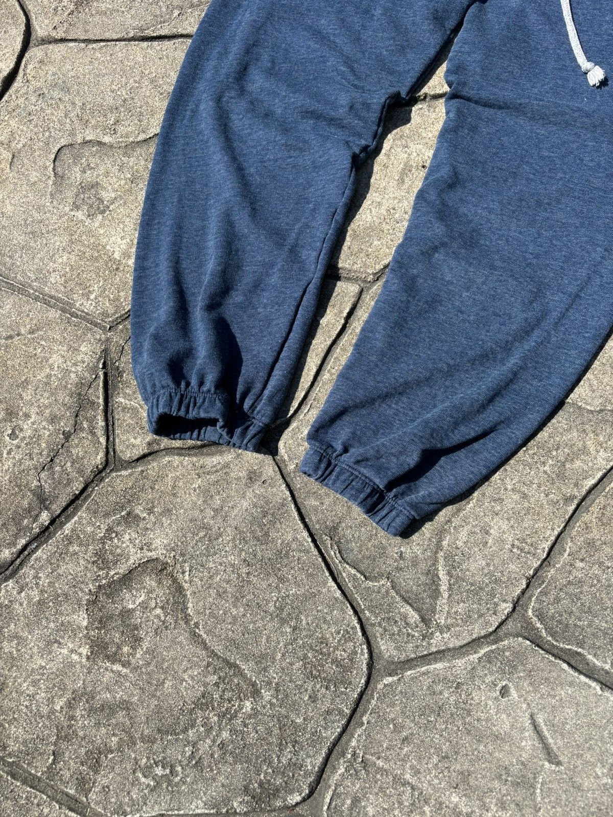 Vintage Y2K Ole Miss Navy Loungewear Sweatpants Size 26" / US 2 / IT 38 - 2 Thumbnail