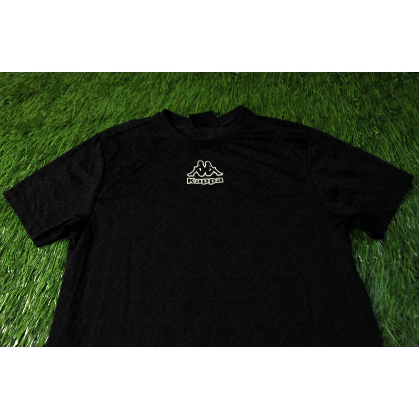 Kappa Kappa x Primark Original Men Casual Short Sleeve Shirt T-Shirt Jersey Crew Neck Size M Black Jersey Classic Tee Mens Size US M / EU 48-50 / 2 - 2 Thumbnail
