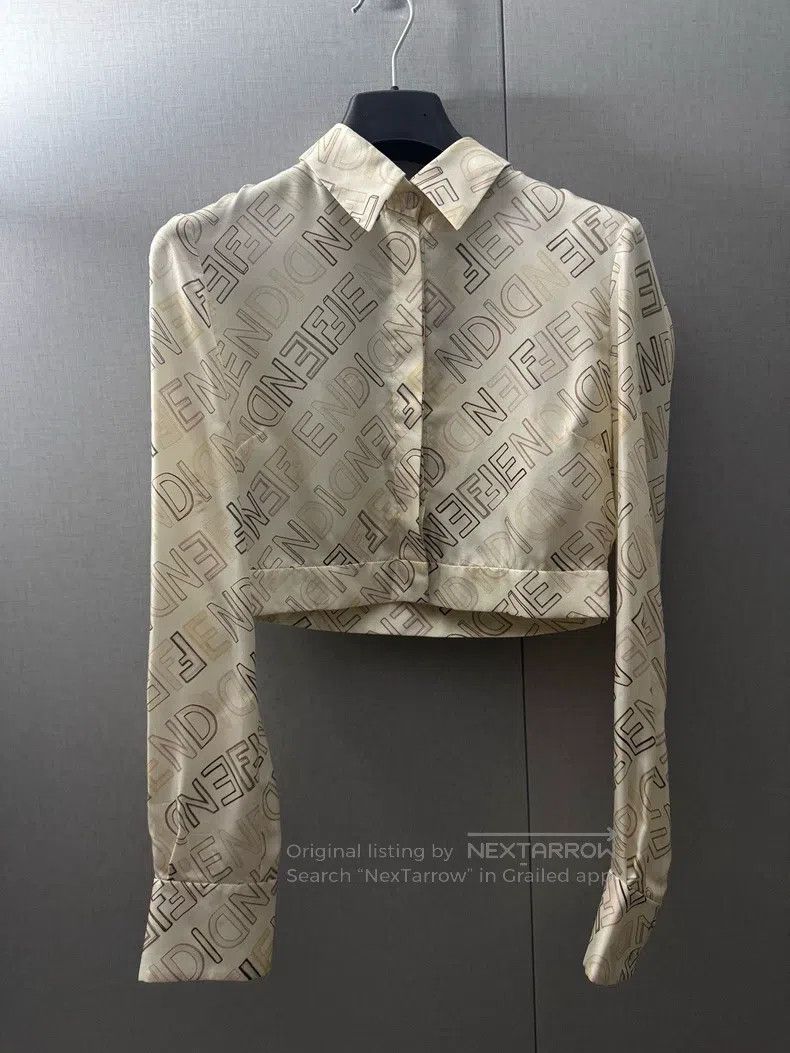 Fendi Fendi Silk shirt blouse Size XS / US 0-2 / IT 36-38 - 1 Thumbnail