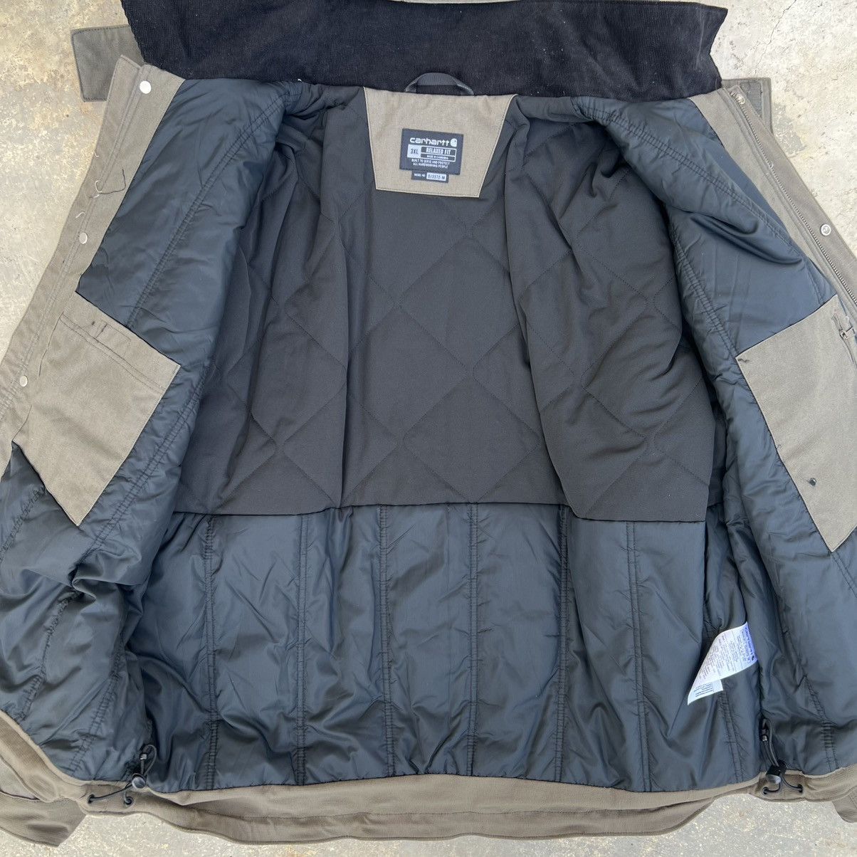 Carhartt × Carhartt Wip CARHARTT Ripstop Steel Full Swing Rain Defender Work Canvas Size US XXL / EU 58 / 5 - 9 Thumbnail