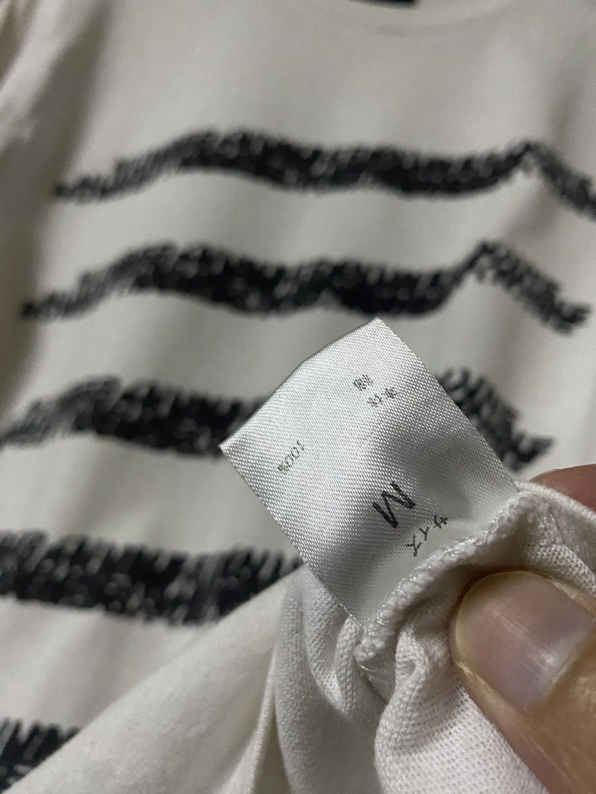 Number (N)ine NUMBER (N)INE Motion Monogram Tshirt Size US M / EU 48-50 / 2 - 6 Thumbnail