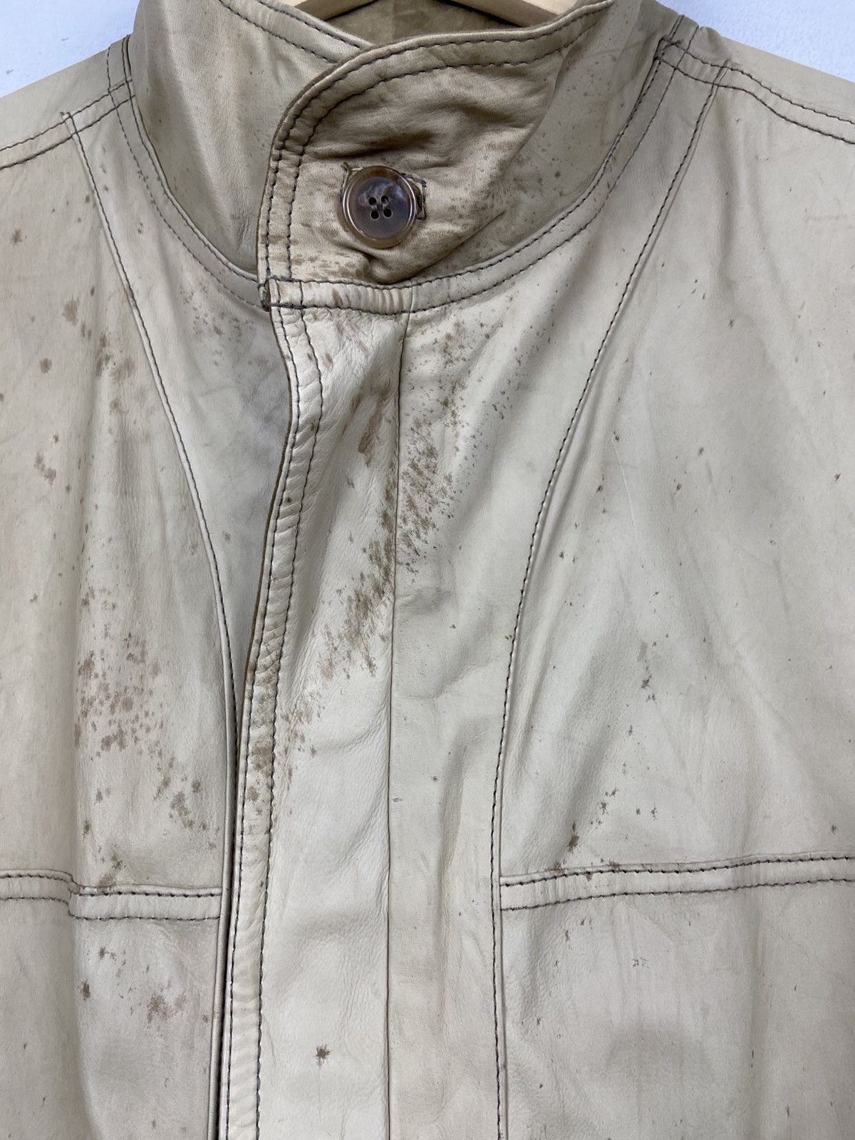 Genuine Leather × Vintage VINTAGE REMO MERCALI ITALY LEATHER JACKET Size US L / EU 52-54 / 3 - 4 Thumbnail