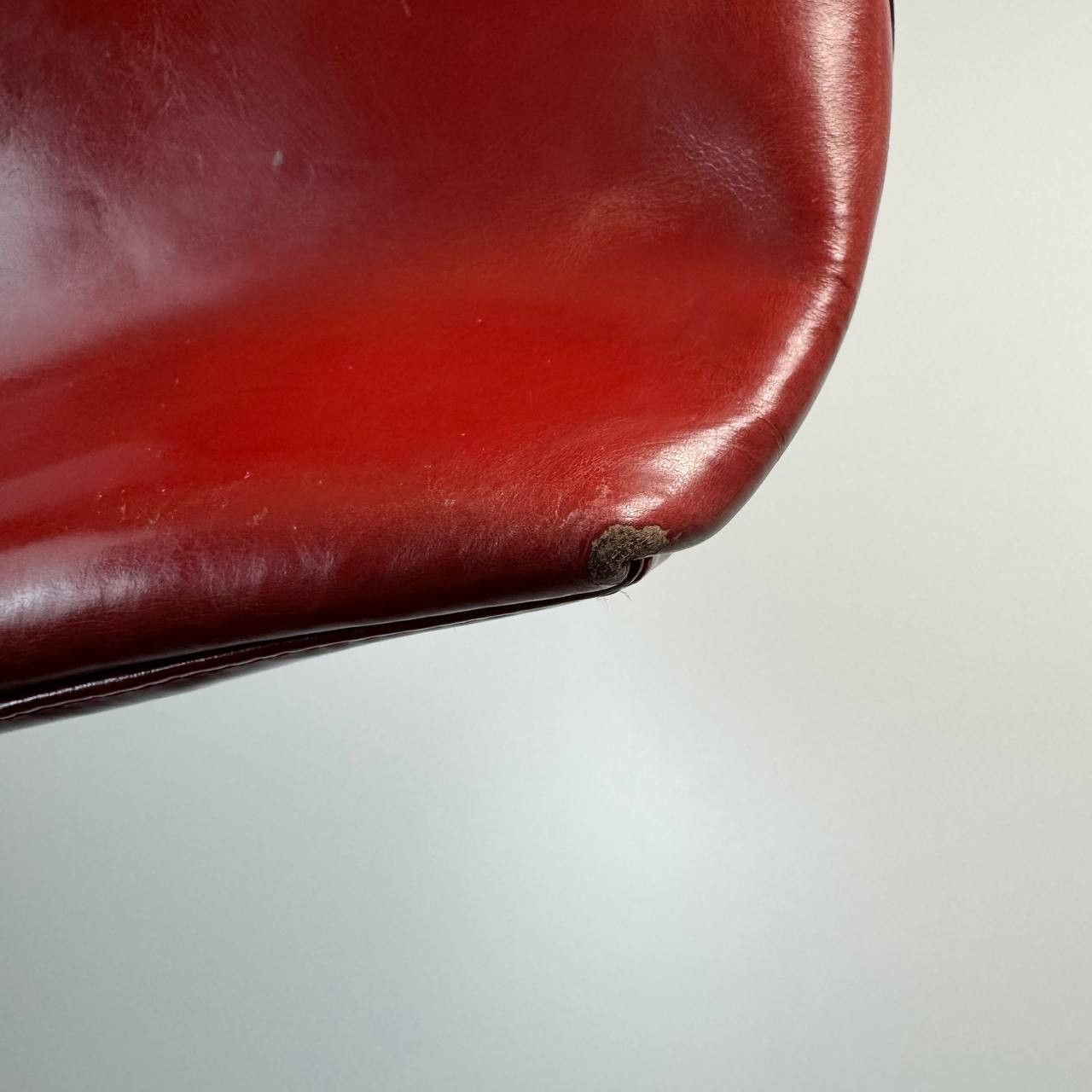 Gucci Gucci Red Leather Shoulder Bag Vintage Size ONE SIZE - 13 Thumbnail