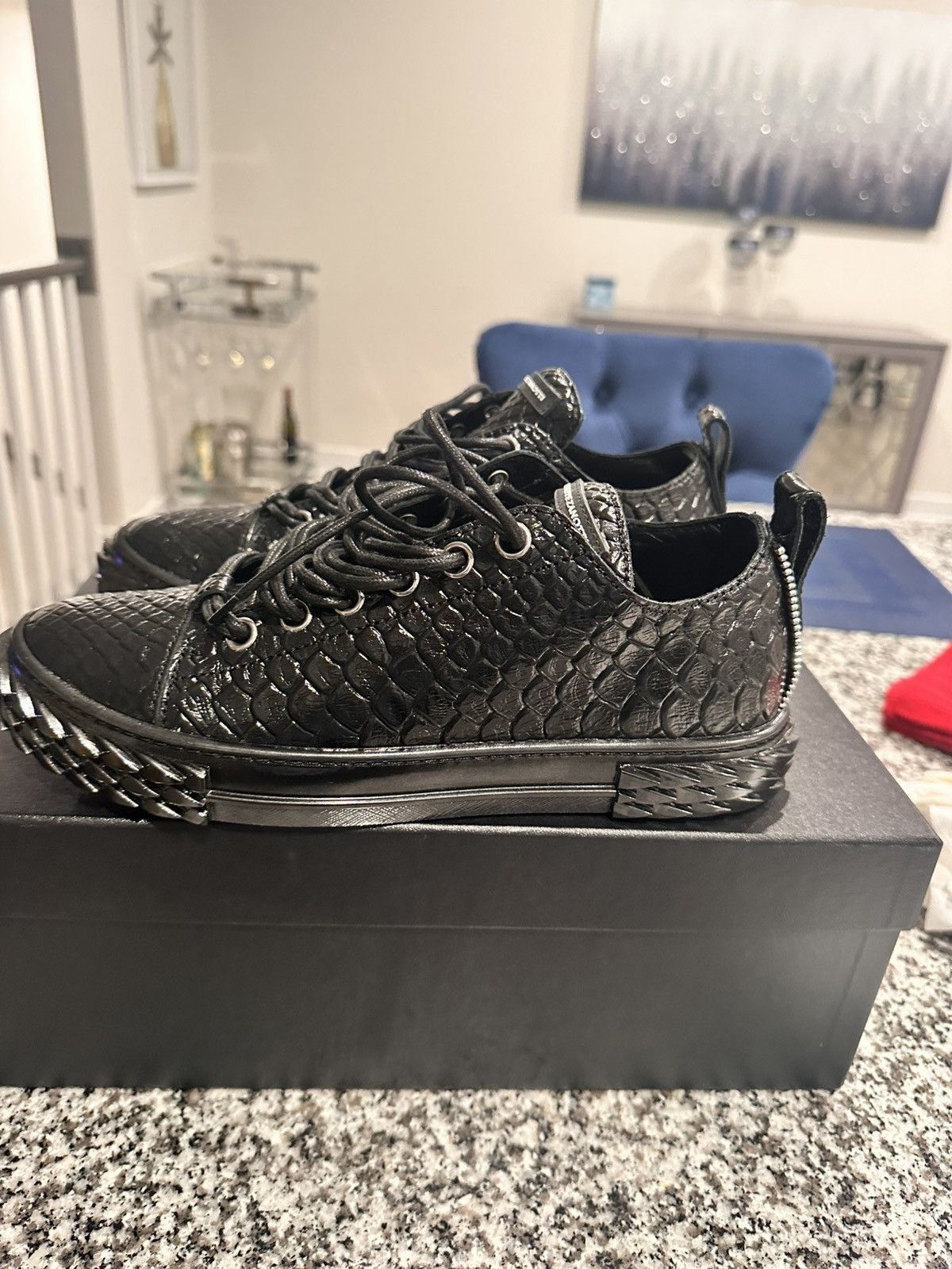 Giuseppe Zanotti Giuseppe Zanotti Sneakers Size US 8 / EU 41 - 2 Thumbnail