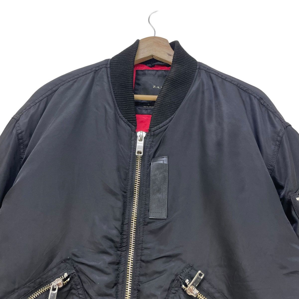 Zara 💥Awesome Zara Man Bomber Jacket Size US L / EU 52-54 / 3 - 3 Thumbnail