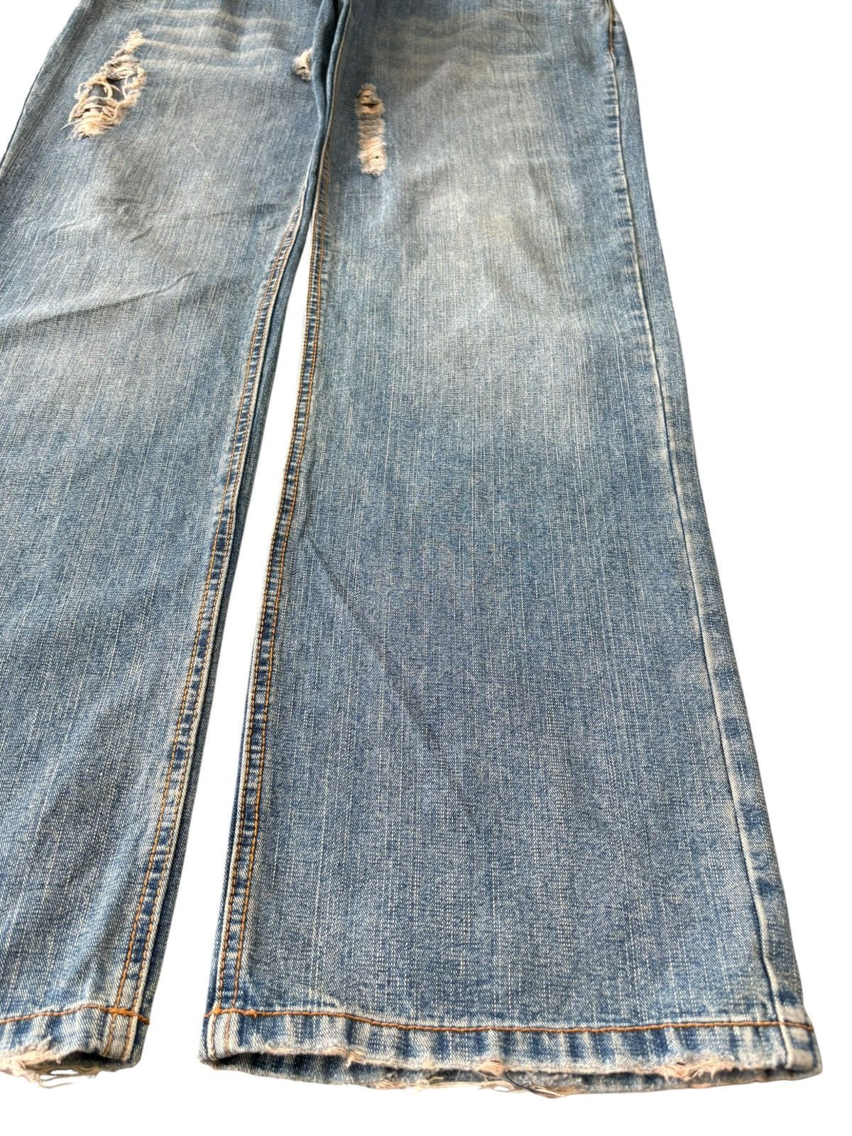 JNCO Vintage Japanese Brand Double Waist Distressed Baggy Jeans Size US 34 / EU 50 - 7 Thumbnail