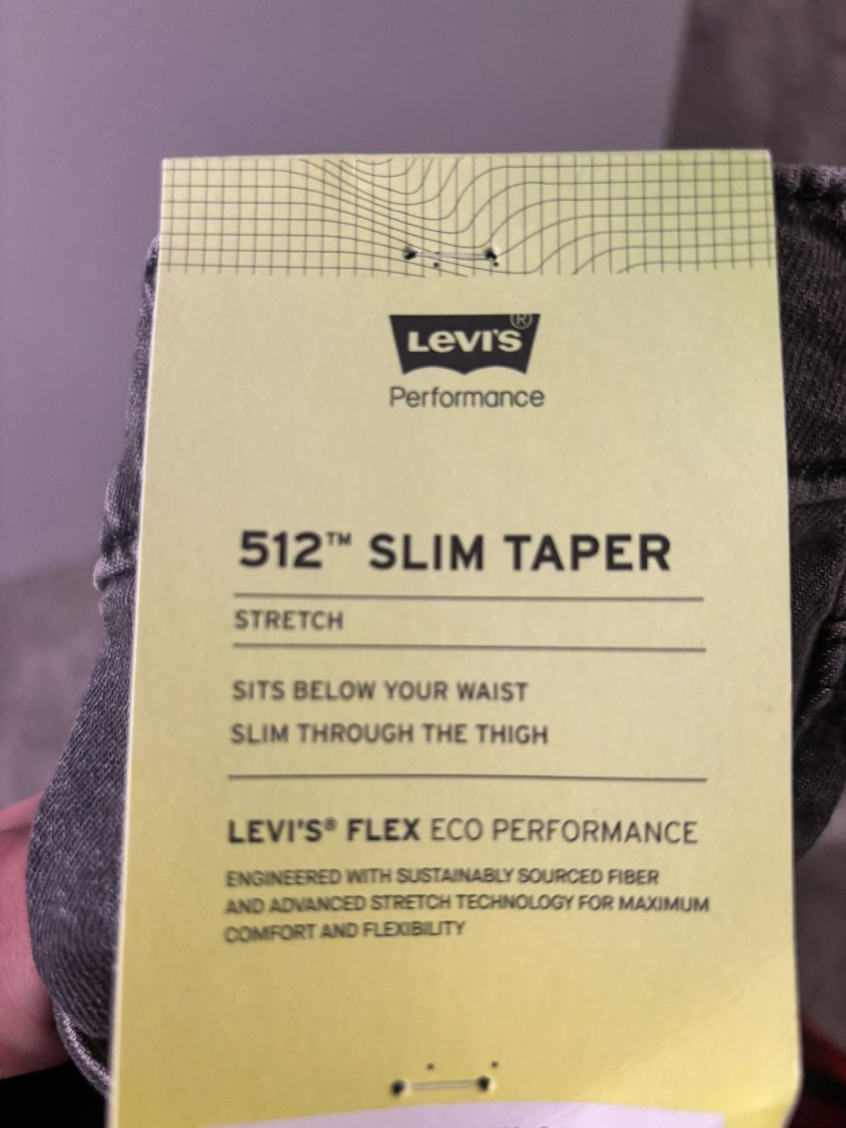 Levi's Dark Grey Levi 512 Jeans Size 36x36 Size US 36 / EU 52 - 5 Thumbnail