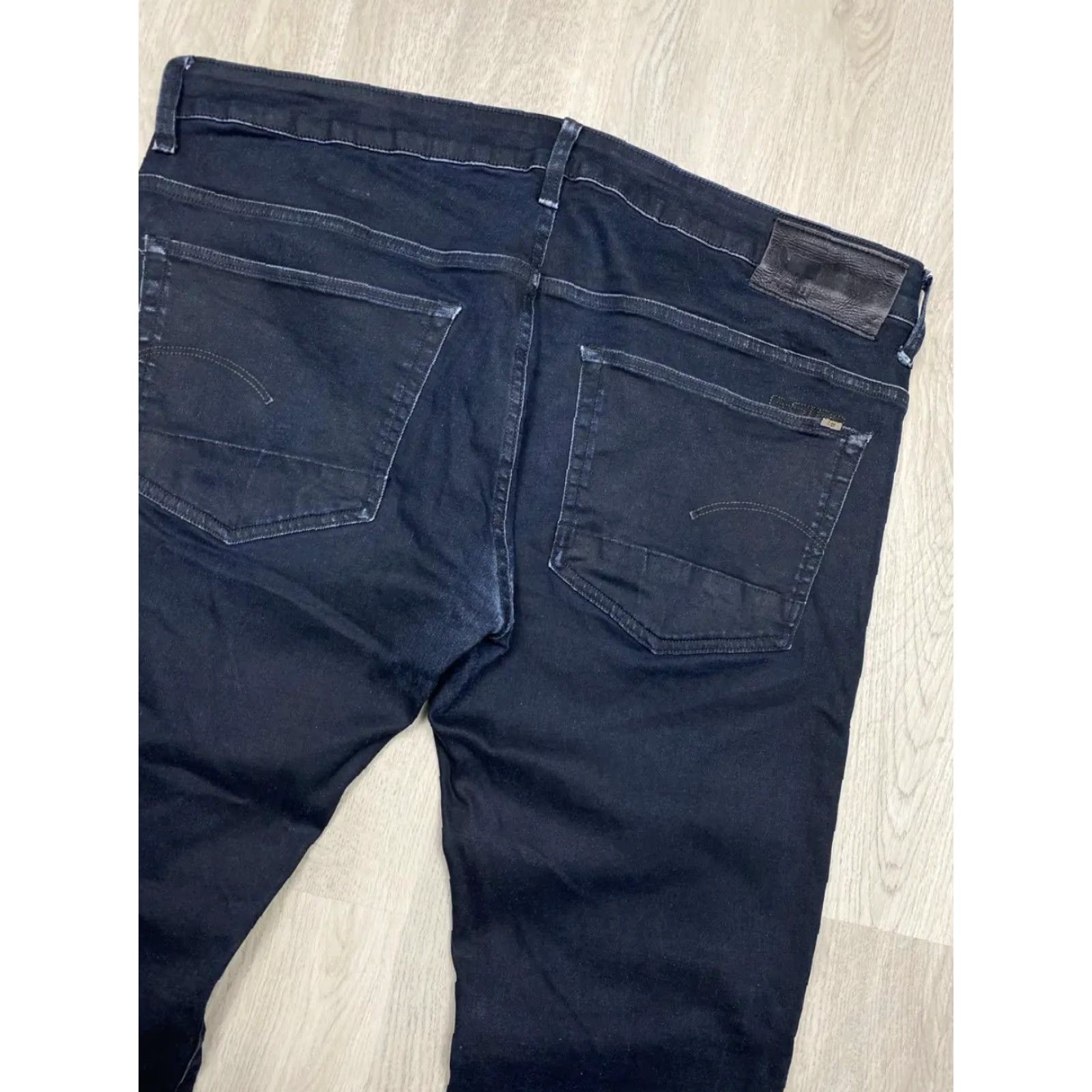 G-Star G Star Raw Vintage Mens Jeans Jeans 38 Denim Blue Regular 32in Inseam Straight Stars 90s Mens Size US 38 / EU 54 - 6 Thumbnail