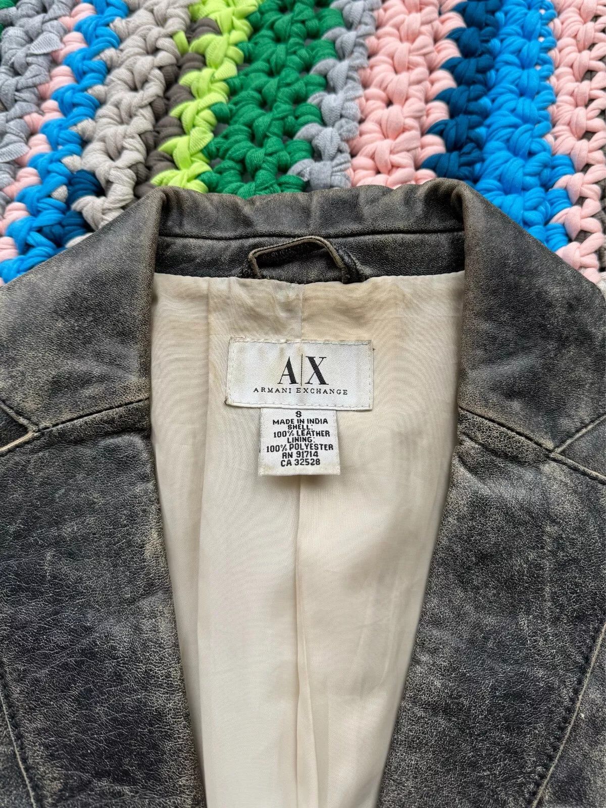 Armani Exchange Armani Exchange Vintage Jacket (V27) Size S / US 4 / IT 40 - 4 Thumbnail