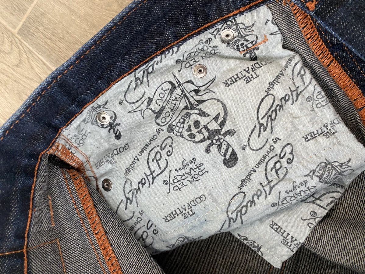 Ed Hardy × Vintage 💀ED HARDY skull vintage jeans Size US 34 / EU 50 - 23 Thumbnail
