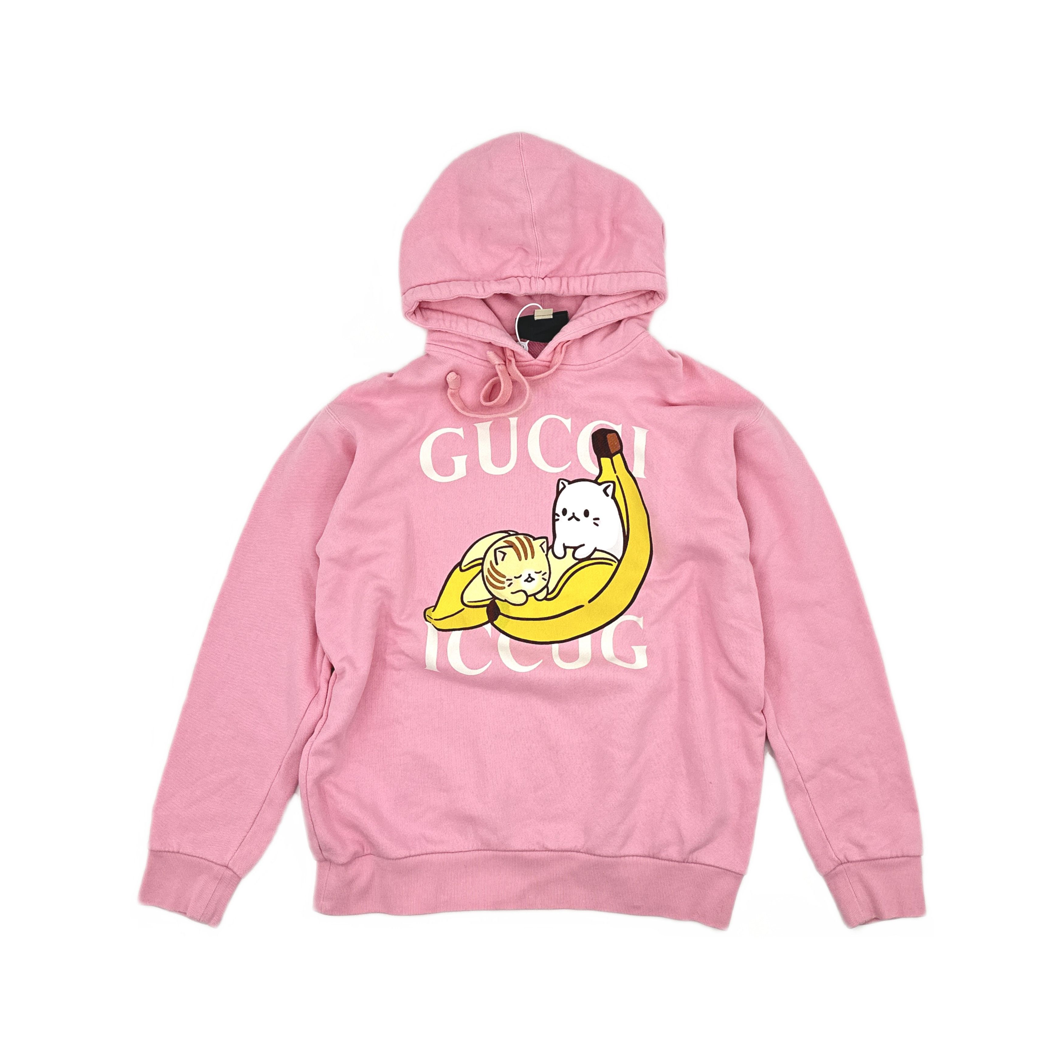 Gucci Gucci x Bananya Graphic Hoodie Size M Size M / US 6-8 / IT 42-44 - 1 Thumbnail