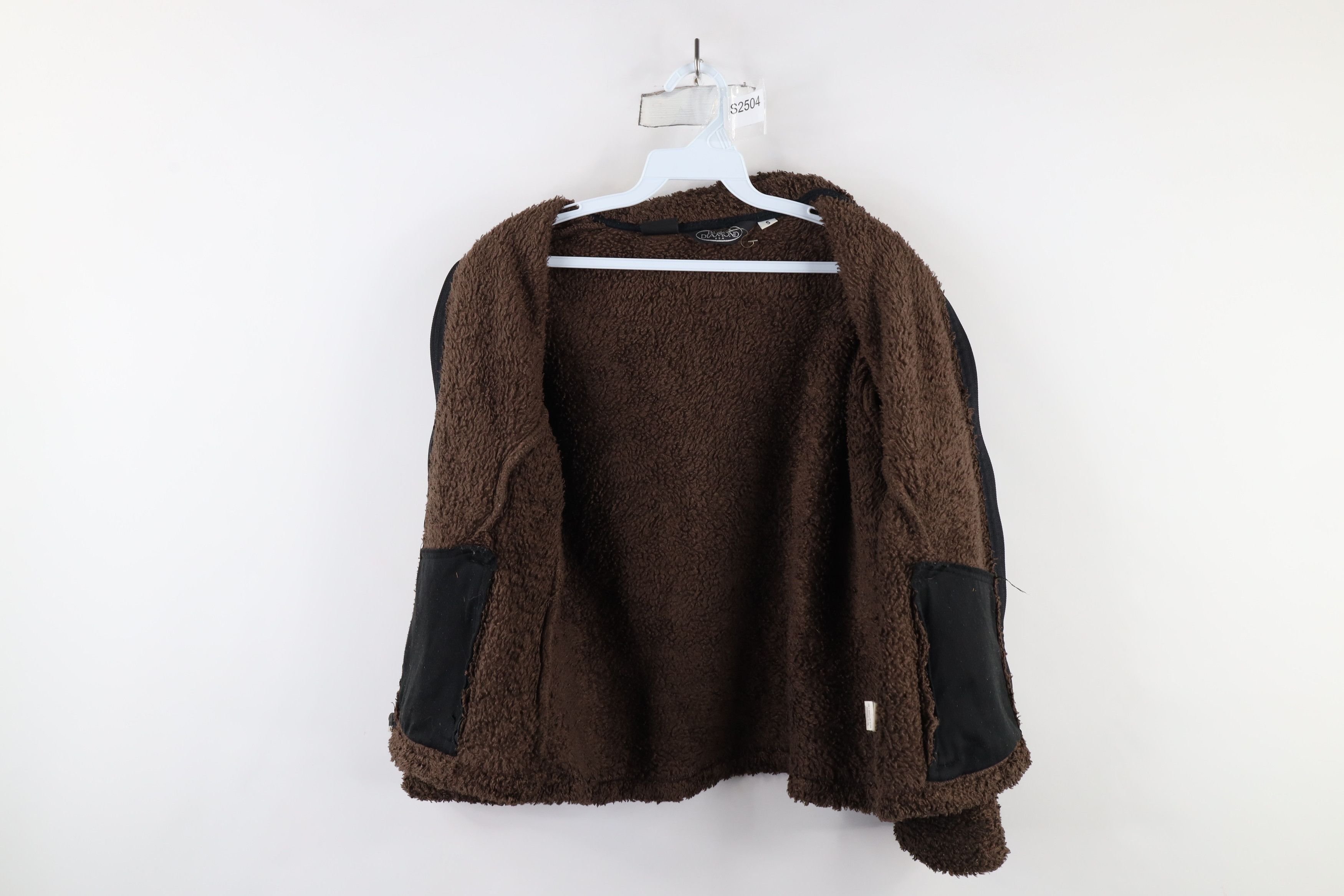 Vintage Vintage 90s Streetwear Polartec Fleece Jacket Brown USA Size S / US 4 / IT 40 - 9 Thumbnail