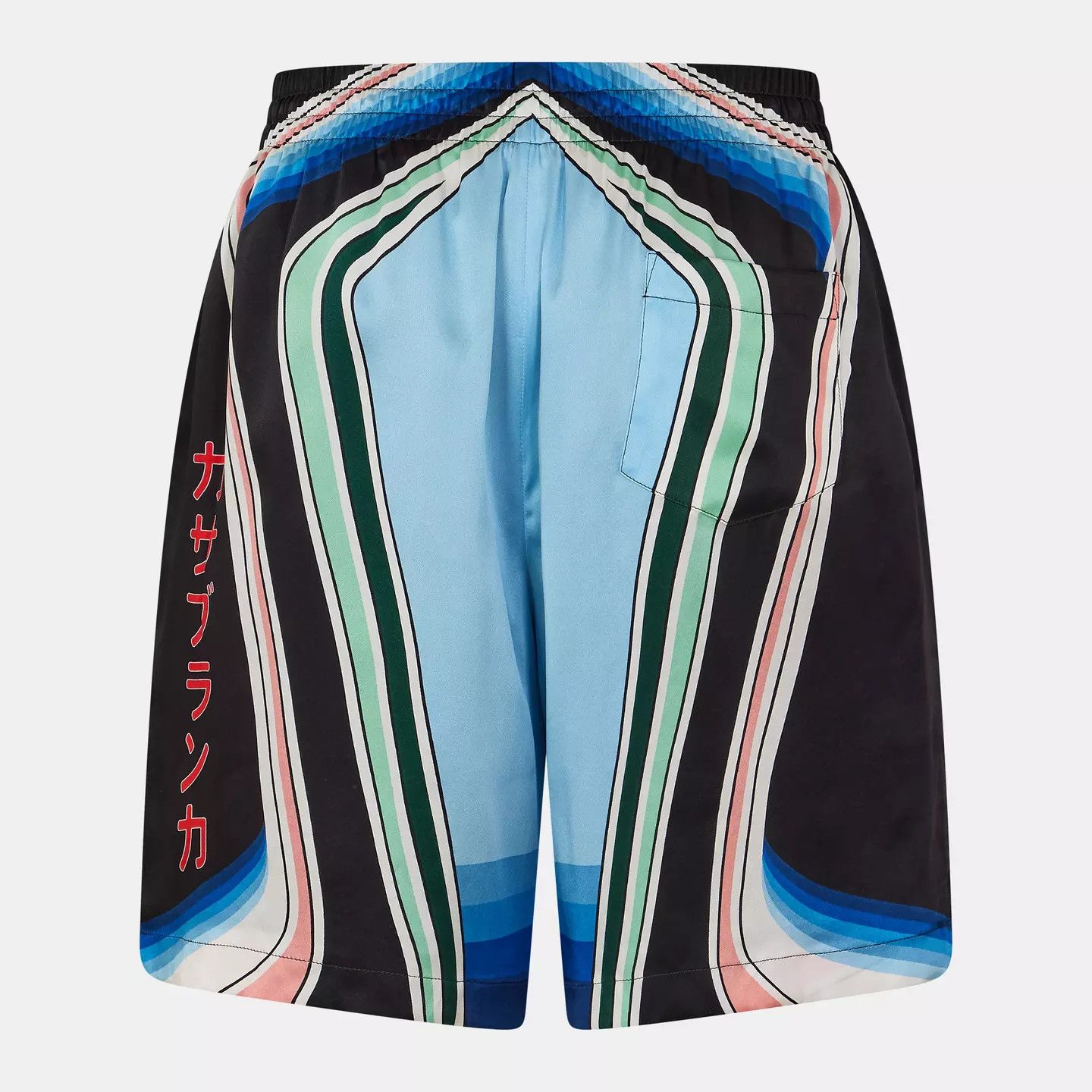 Casablanca o1g2r1mq0426 Woven Elasticated Tracksuit Shorts Multicolor Size US 32 / EU 48 - 2 Thumbnail