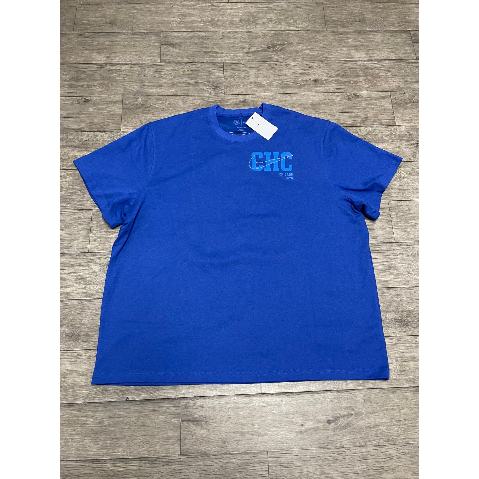 MLB × Nike NWT Chicago Cubs Nike Blue Shirt Sz 3XL Size US XXL / EU 58 / 5 - 3 Thumbnail