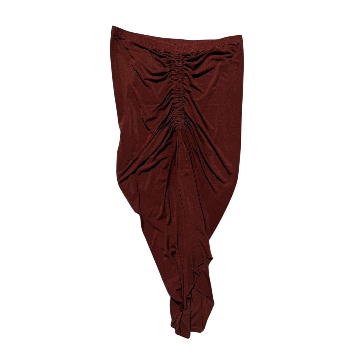 Rick Owens SS24 Lido runched shrimp midi skirt Size 32" / US 10 / IT 46 - 2 Thumbnail