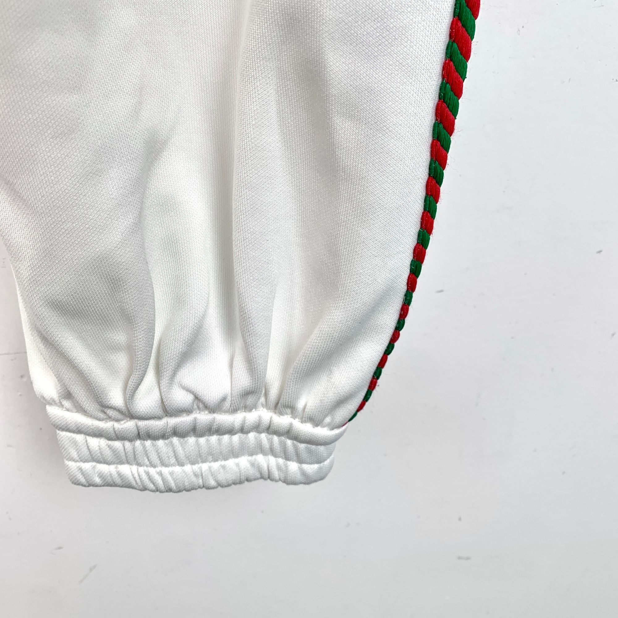 Gucci Gucci White Cardigan With Red & Green Trim Size XXS / US 00 / IT 34 - 2 Thumbnail