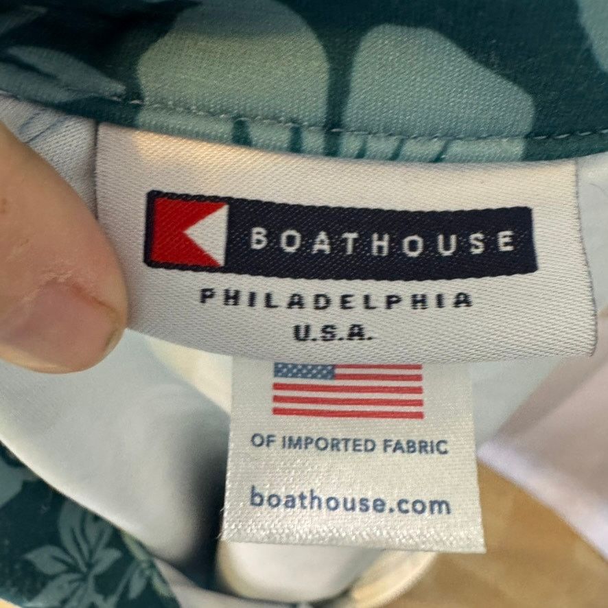 Boathouse Boathouse USA 2XL Floral 1/4 Zip Pullover Long Sleeve Shirt Size US XXL / EU 58 / 5 - 3 Thumbnail