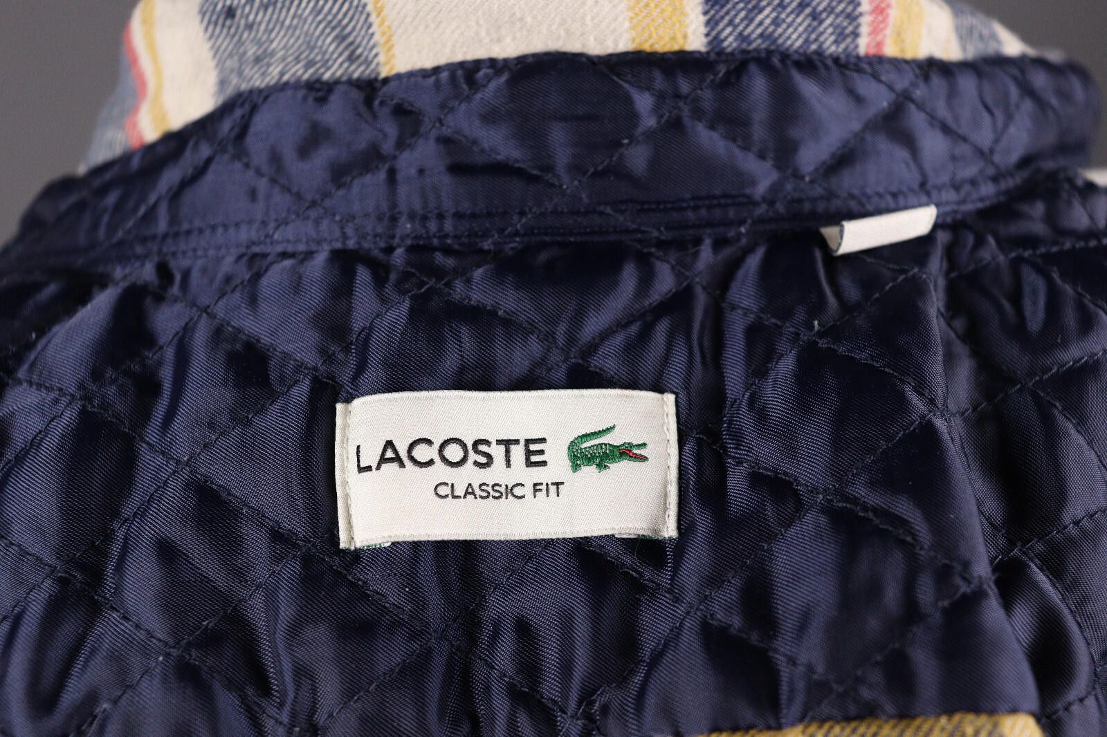 Lacoste Lacoste Classic Fit Multicolor Check Size FR 41 / M / L Size US M / EU 48-50 / 2 - 8 Thumbnail
